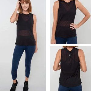 Free People Movement Om Tank in Black - Size Large